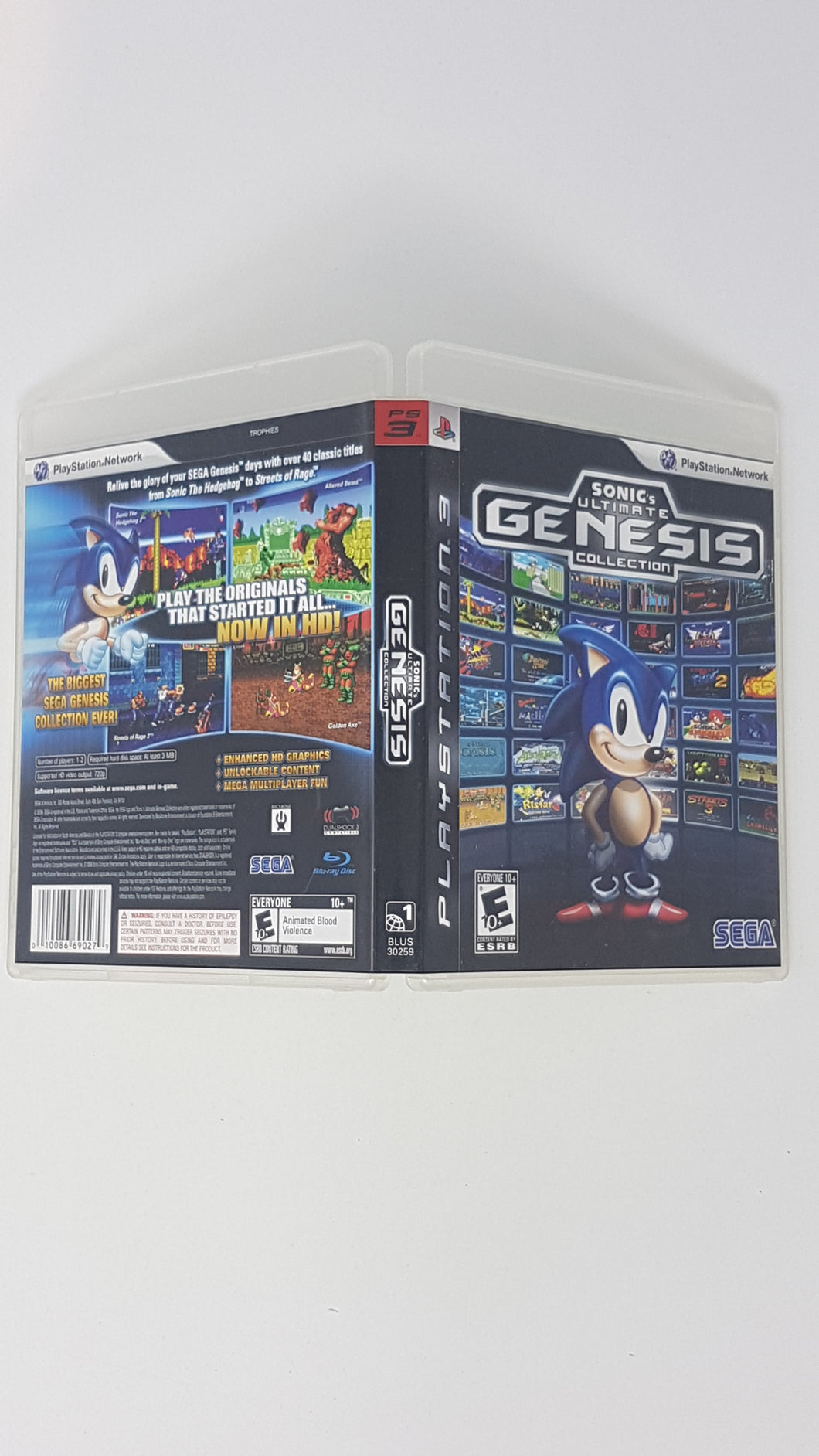 Sonic's Ultimate Genesis Collection [box] - Sony Playstation 3 | PS3