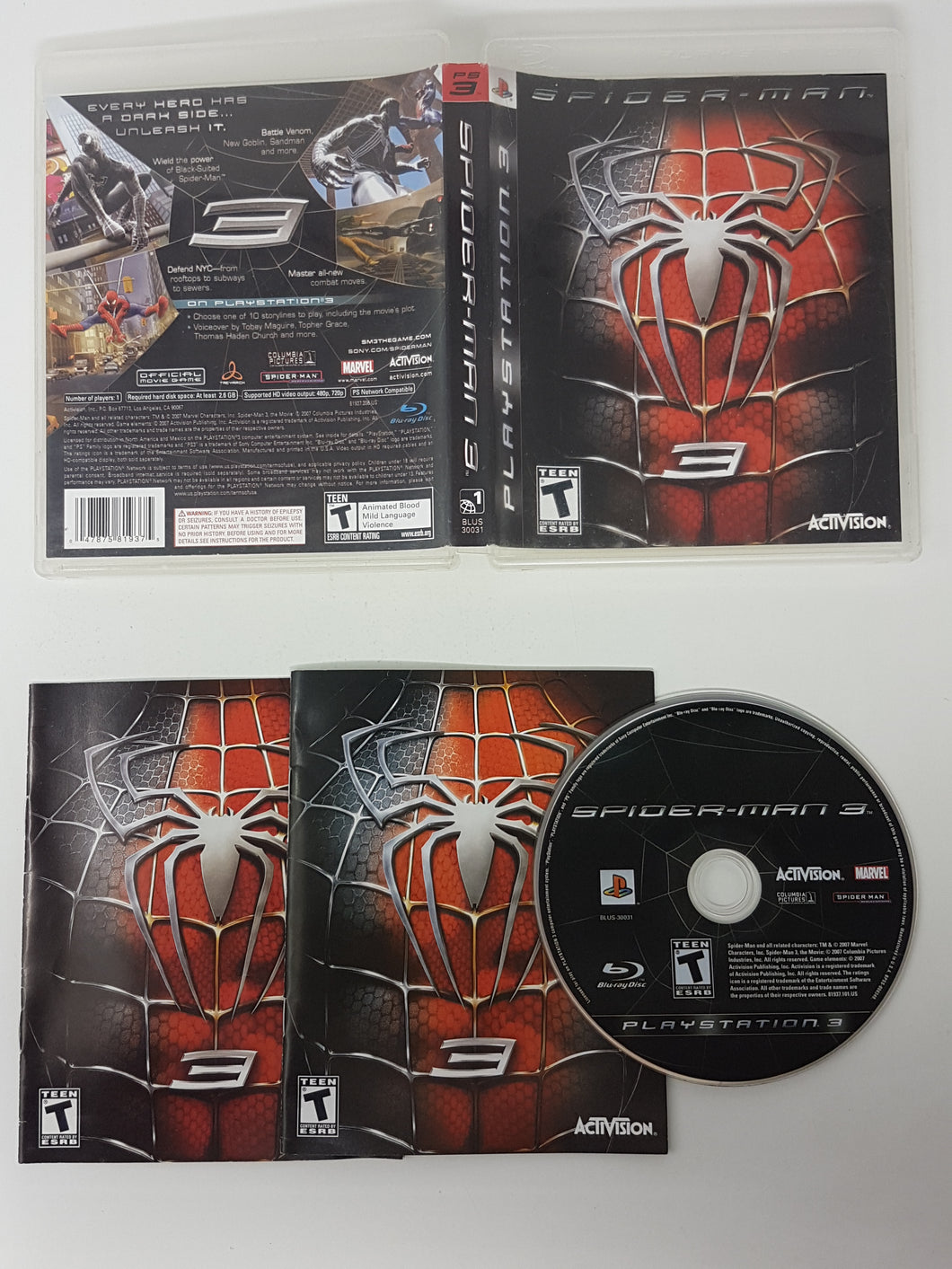 Spiderman 3 - Sony Playstation 3 | PS3