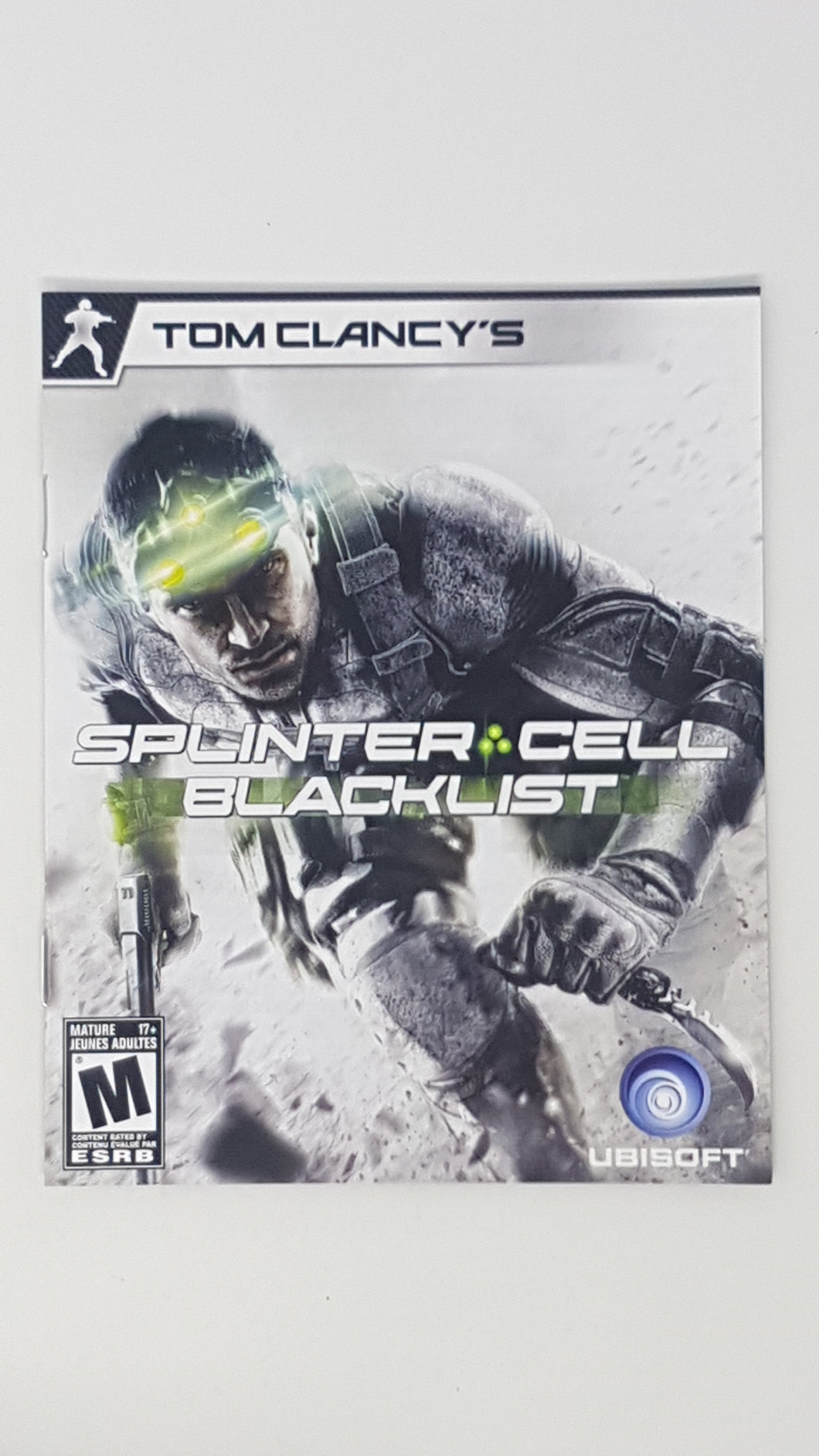 Splinter Cell - Blacklist [manual] - Playstation 3 | PS3