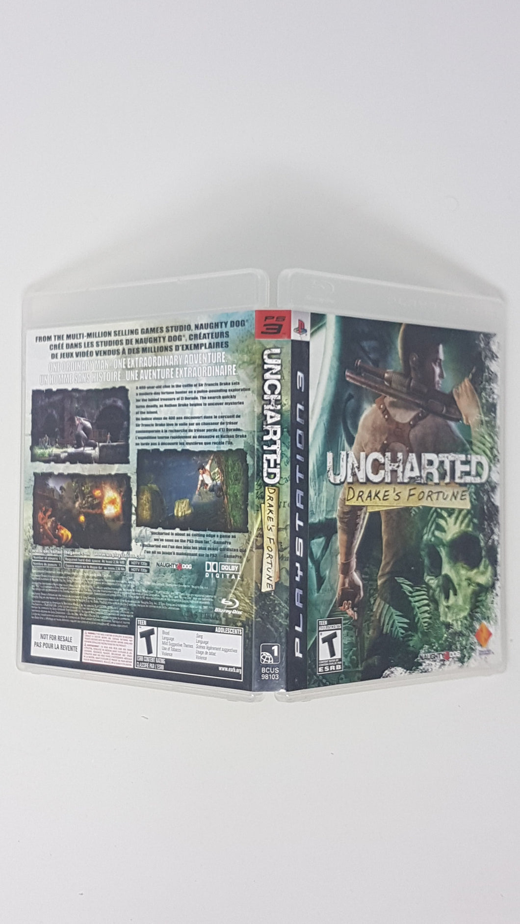 Uncharted Drake's Fortune [boîte] - Playstation | PS3