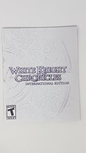 White Knight Chronicles Edition Internationale [manuel] - Sony Playstation 3 | PS3