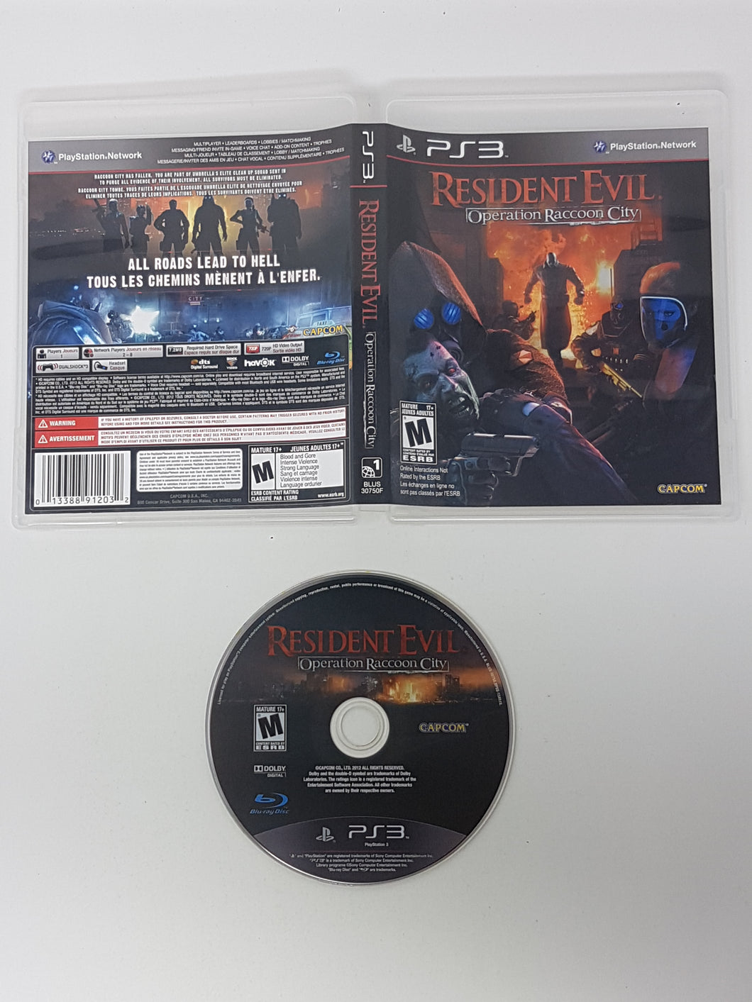 Resident Evil - Operation Raccoon City - Sony Playstation 3 | PS3