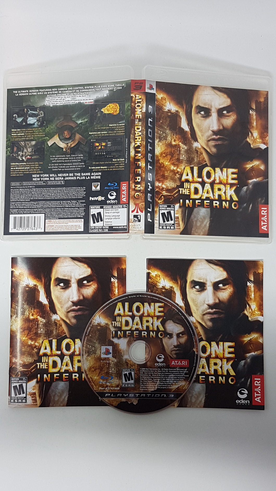 Alone in the Dark Inferno - Sony Playstation 3 | PS3
