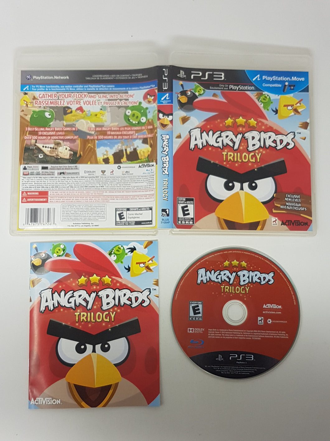 Angry Birds Trilogy - Sony Playstation 3 | PS3