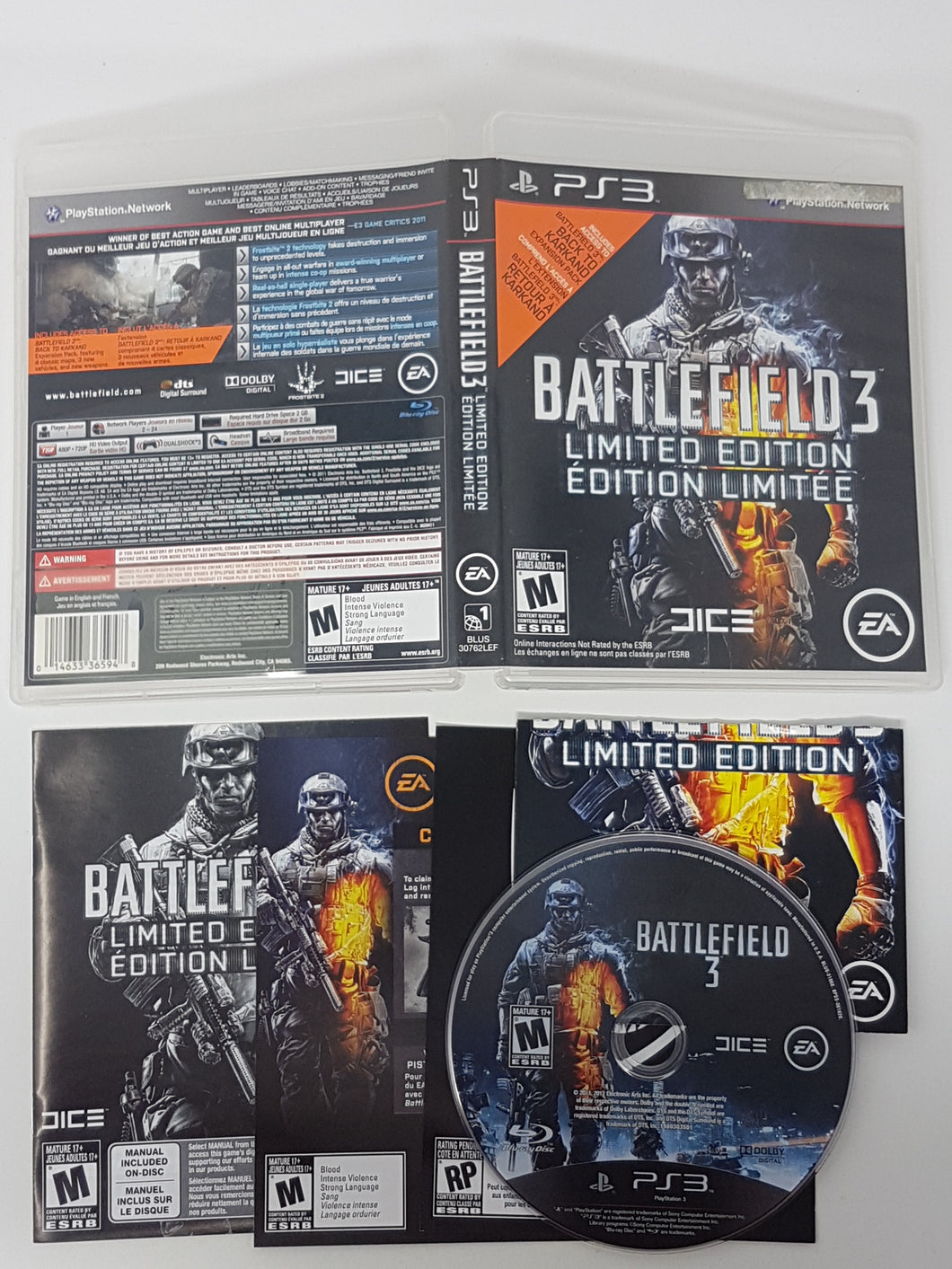 Battlefield 3 Limited Edition - Sony Playstation 3 | PS3
