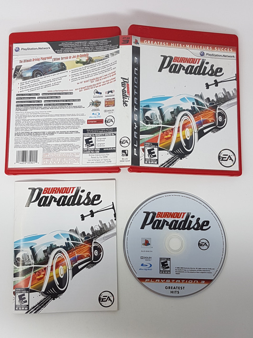Burnout Paradise [Grands succès] - Sony Playstation 3 | PS3