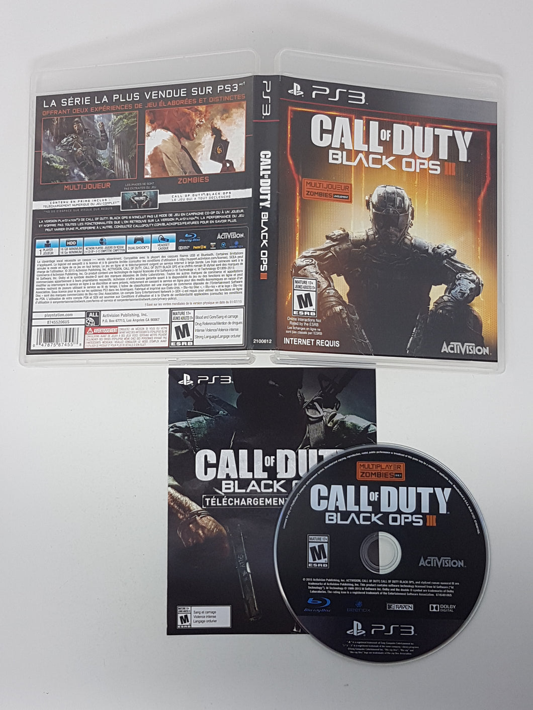 Call of Duty Black Ops III - Sony Playstation 3 | PS3