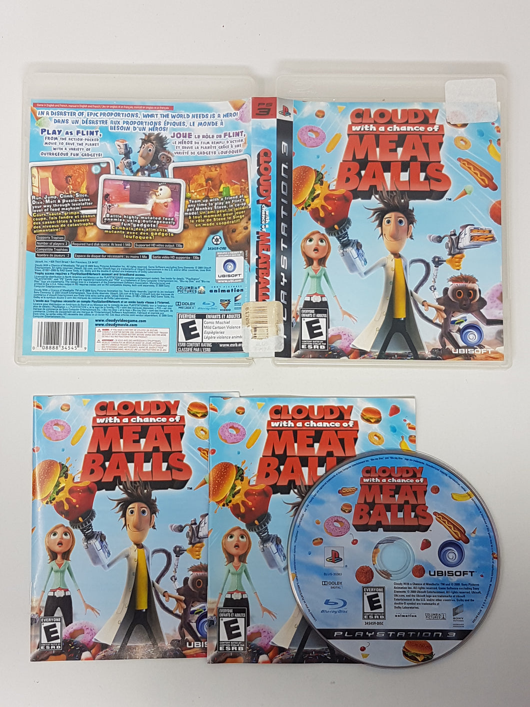 Cloudy with a Chance of Meatballs - Sony Playstation 3 | PS3