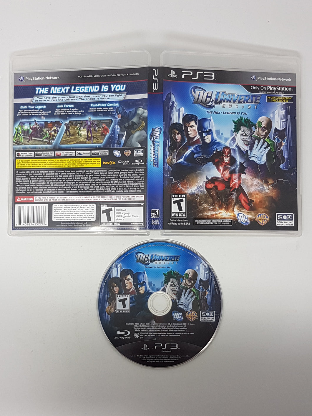 DC Universe Online - Sony Playstation 3 | PS3