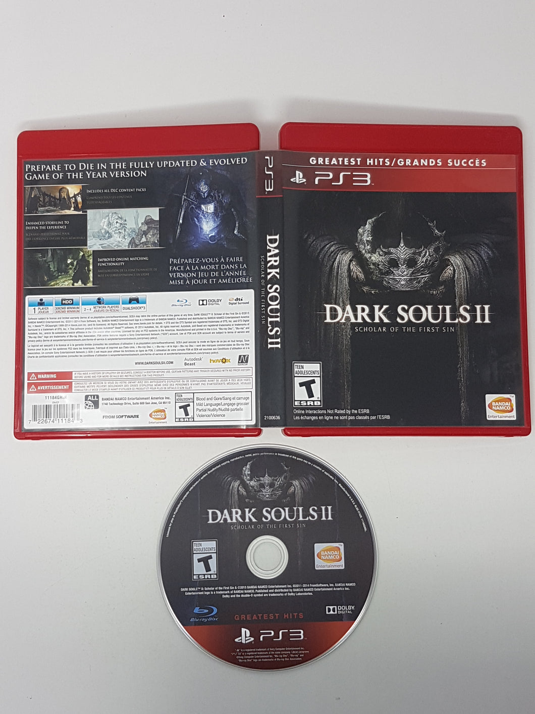Dark Souls II - Scholar of the First Sin [Greatest Hits] - Sony Playstation 3 | PS3