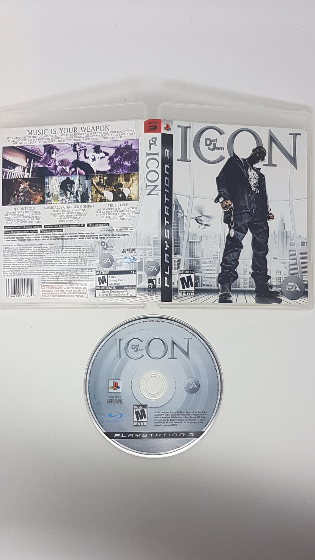 Def Jam Icon - Sony Playstation 3 | PS3
