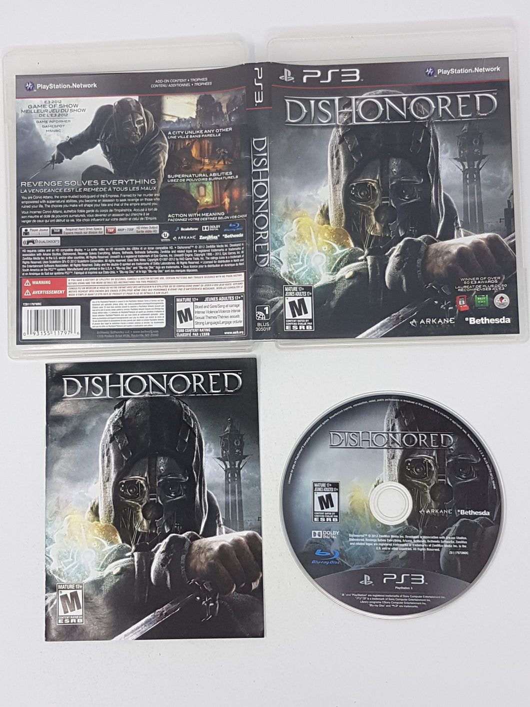 Dishonored [cib] - Sony Playstation 3 | PS3