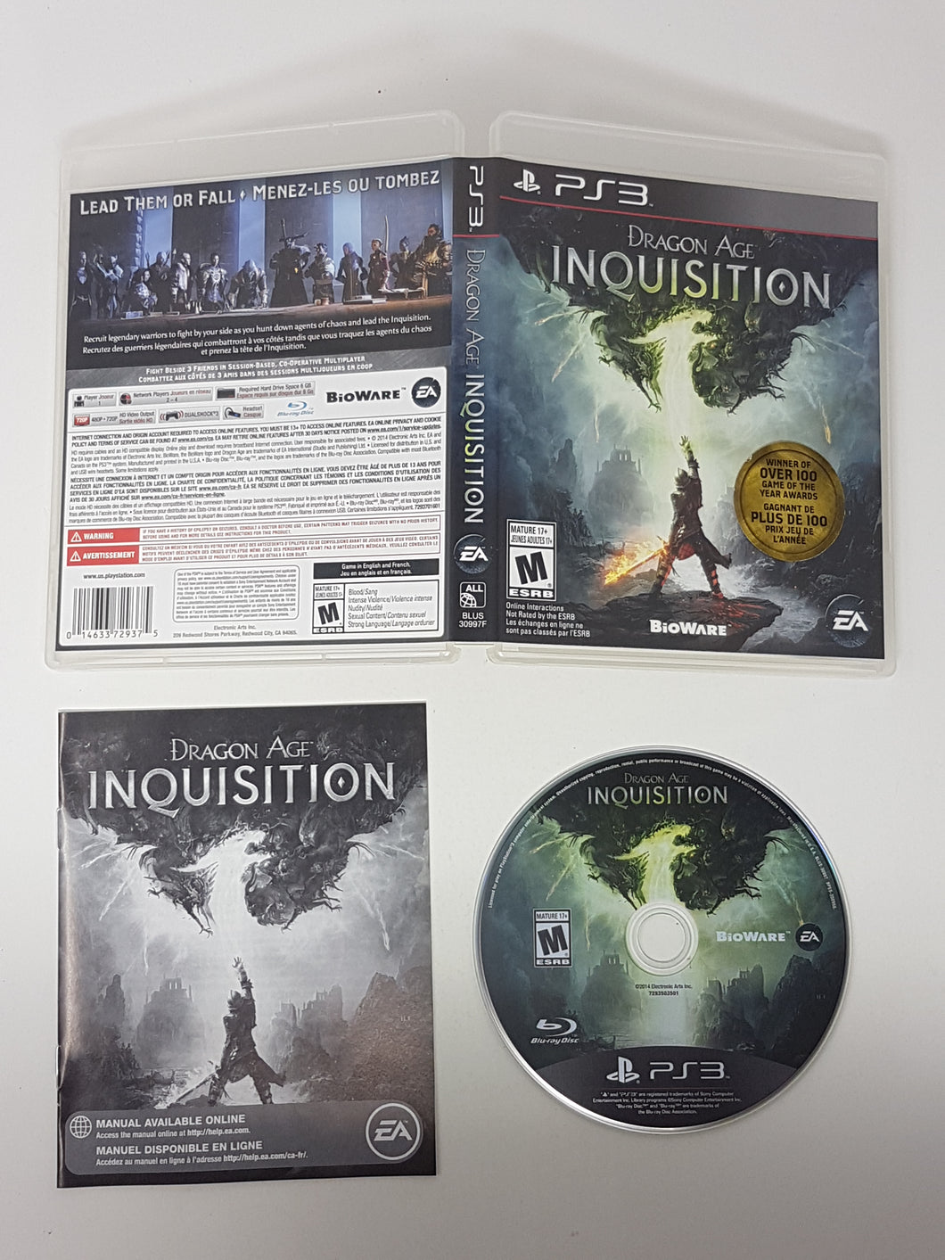 Dragon Age - Inquisition - Sony Playstation 3 | PS3