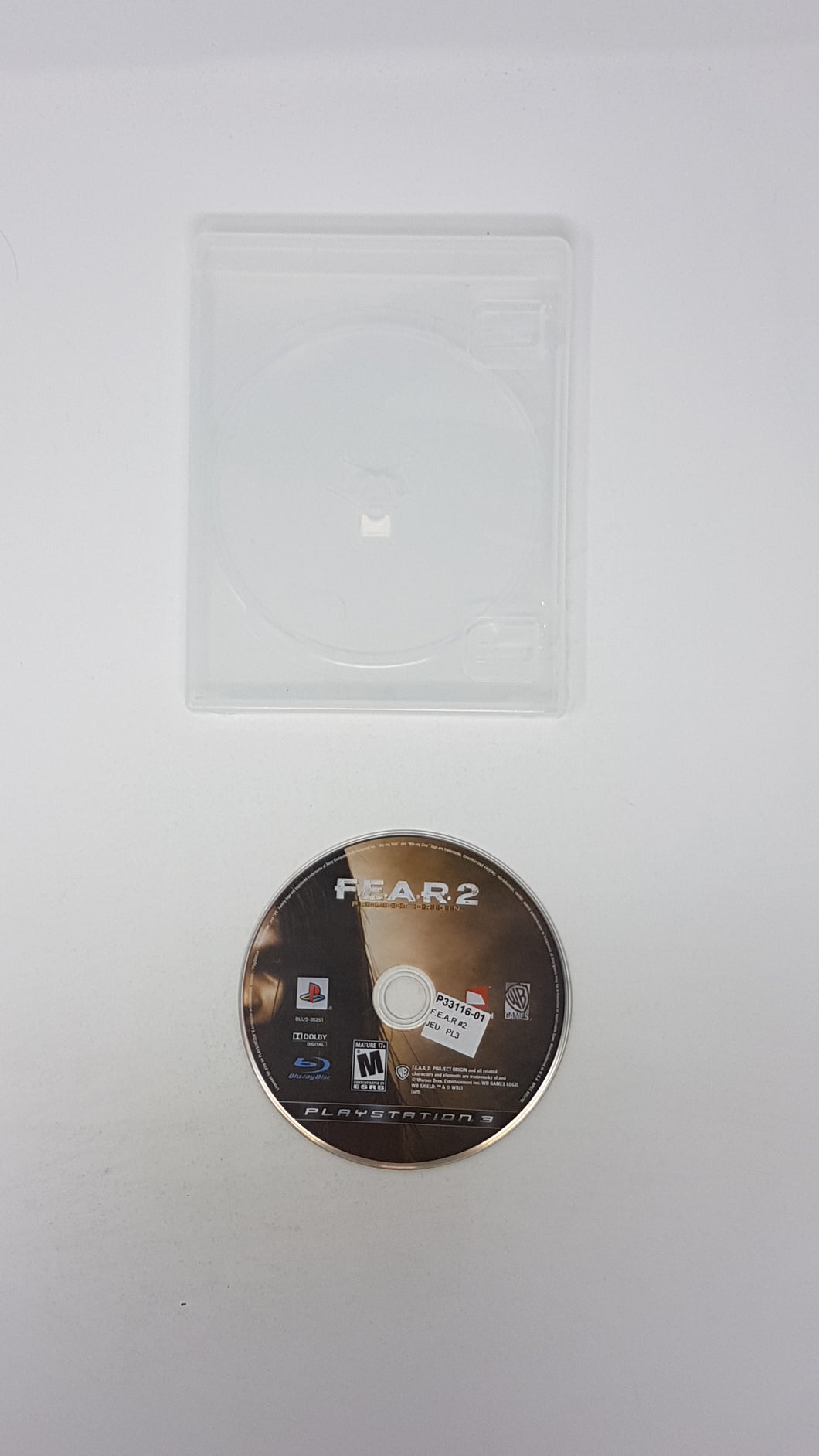 F.E.A.R. 2 Project Origin [loose] - Sony Playstation 3 | PS3