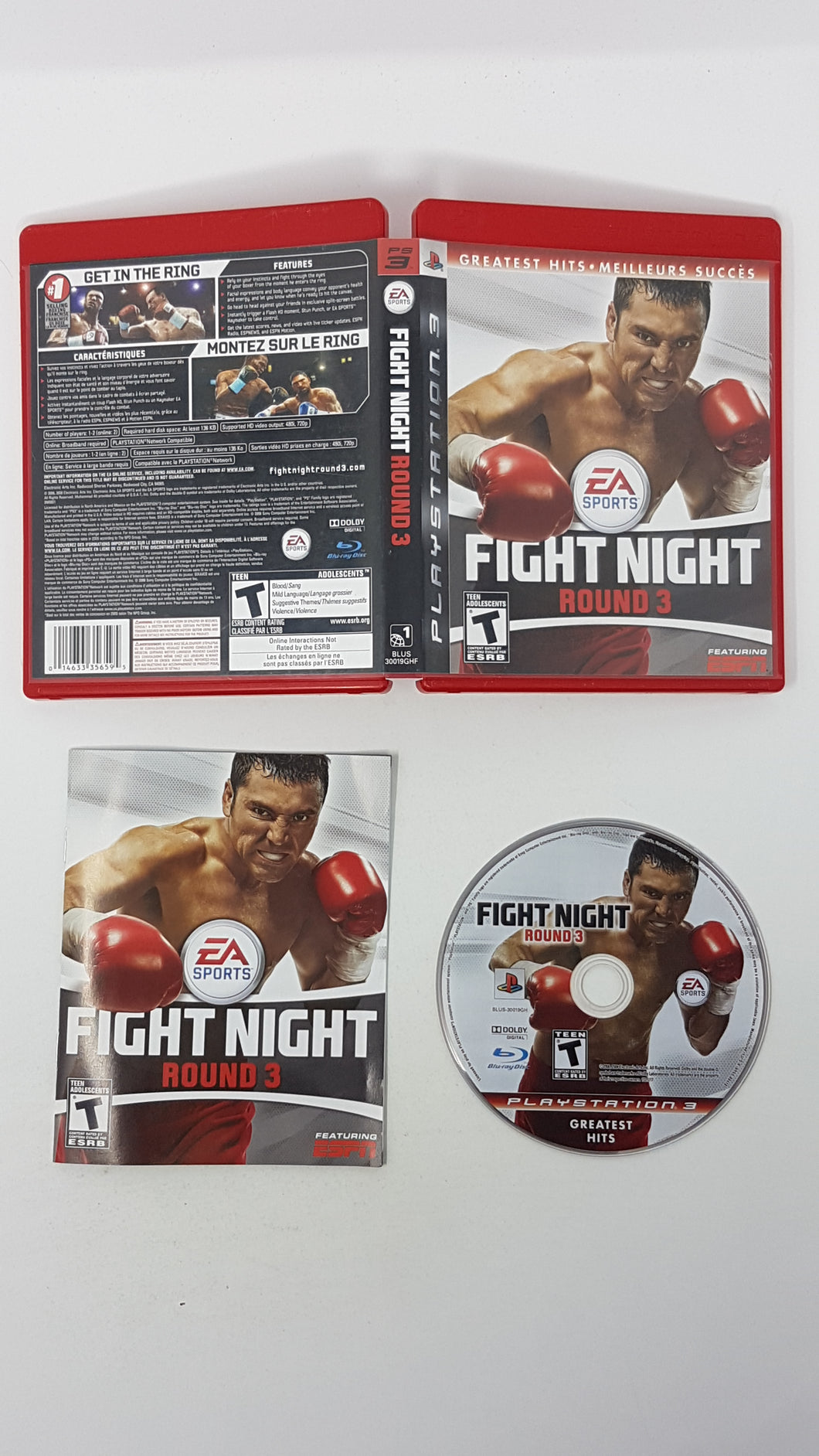 Fight Night Round 3 [Greatest Hits] [cib] - Sony Playstation 3 | PS3