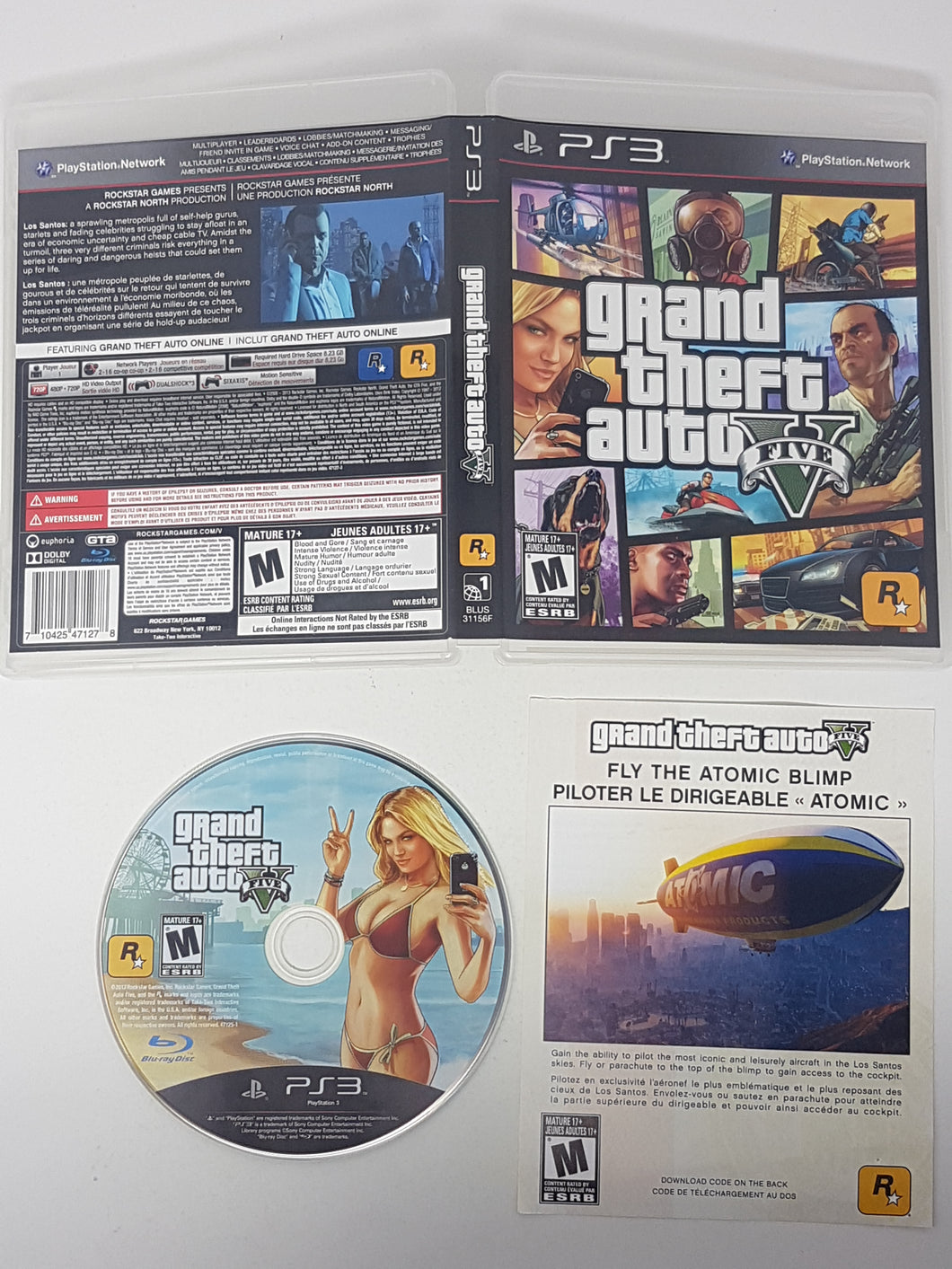 Grand Theft Auto V - Sony Playstation 3 | PS3
