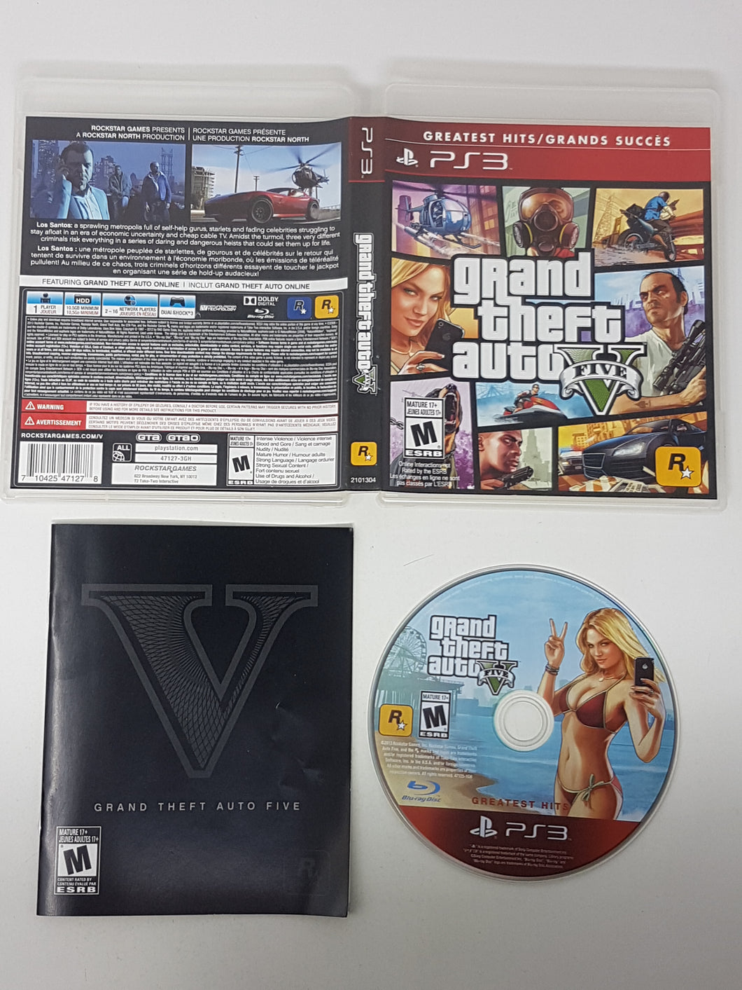 Grand Theft Auto V [Greatest Hits] - Sony Playstation 3 | PS3