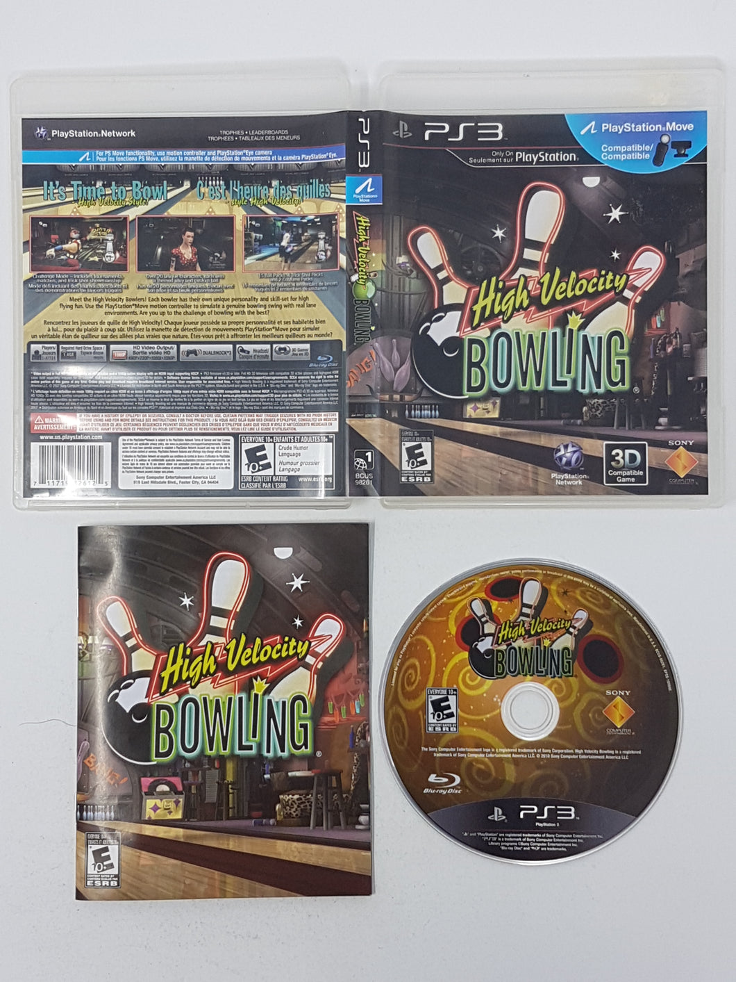 High Velocity Bowling - Sony  Playstation 3 | PS3
