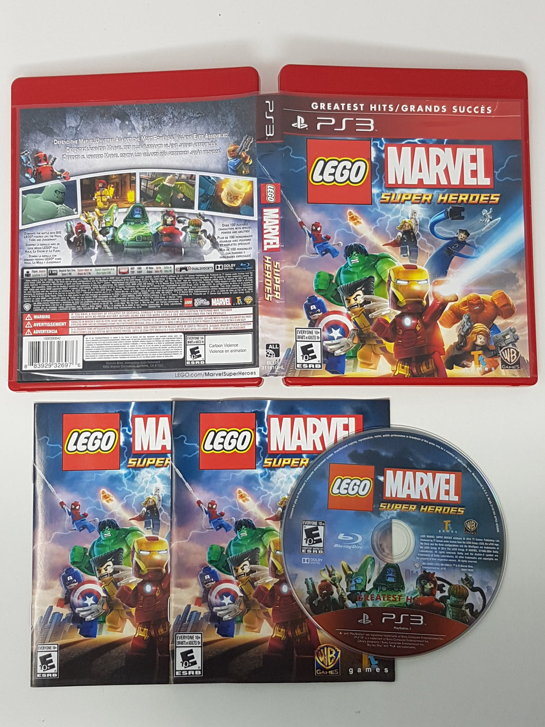 Lego marvel superheroes 2 ps3 deals