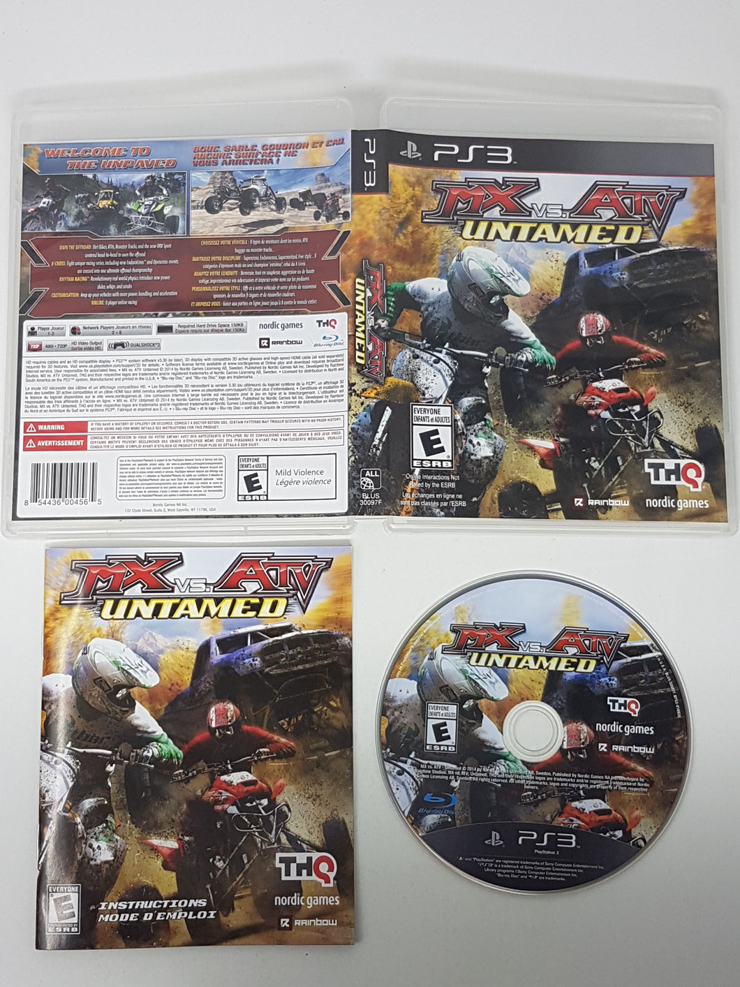 MX vs ATV Untamed - Sony Playstation 3 | PS3