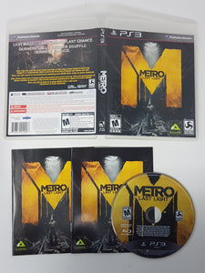 Metro - Last Light - Sony Playstation 3 | PS3