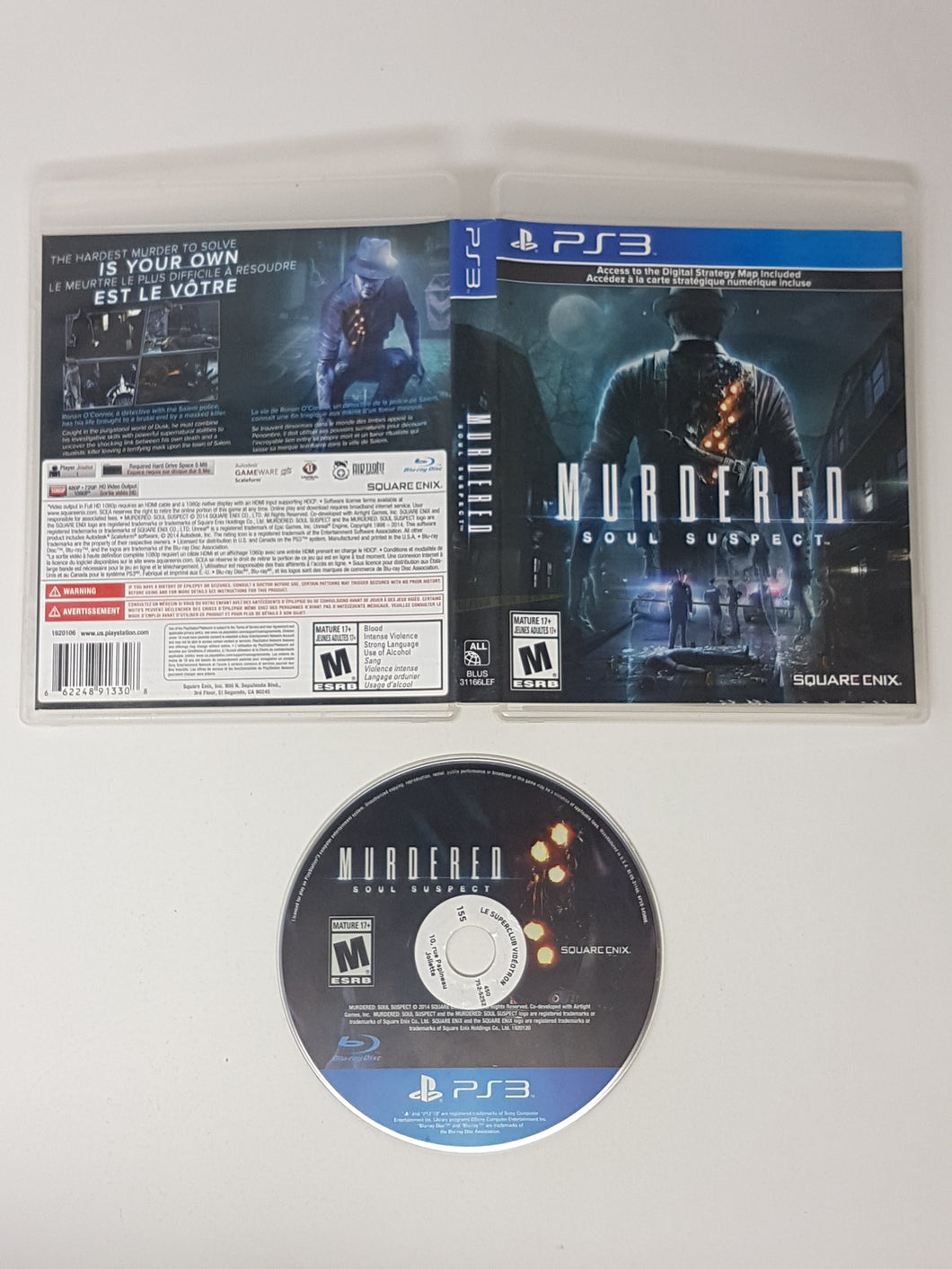 Murdered - Soul Suspect - Sony Playstation 3 | PS3