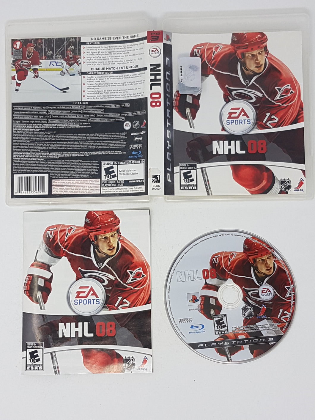 NHL 08 - Sony Playstation 3 | PS3