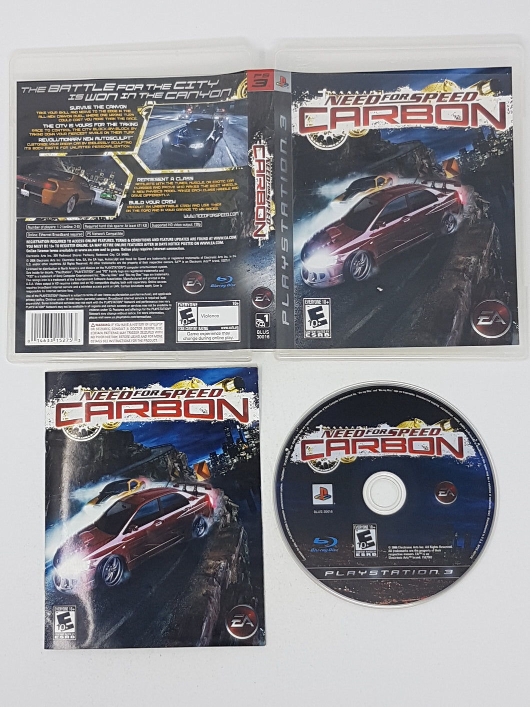 Need for Speed Carbon [cib] - Playstation | PS3