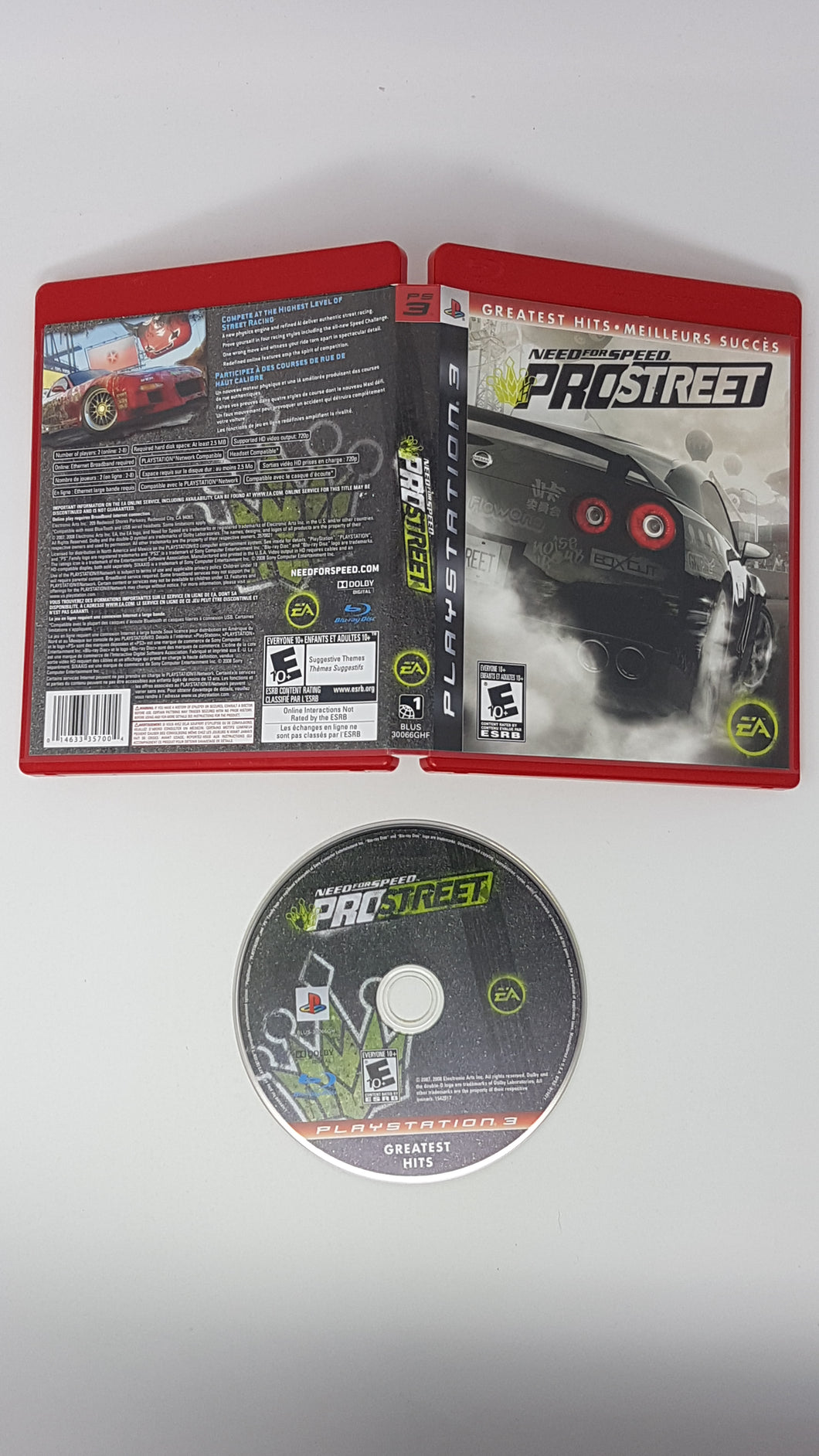 Need for Speed Prostreet [Greatest Hits] - Sony Playstation 3 | PS3