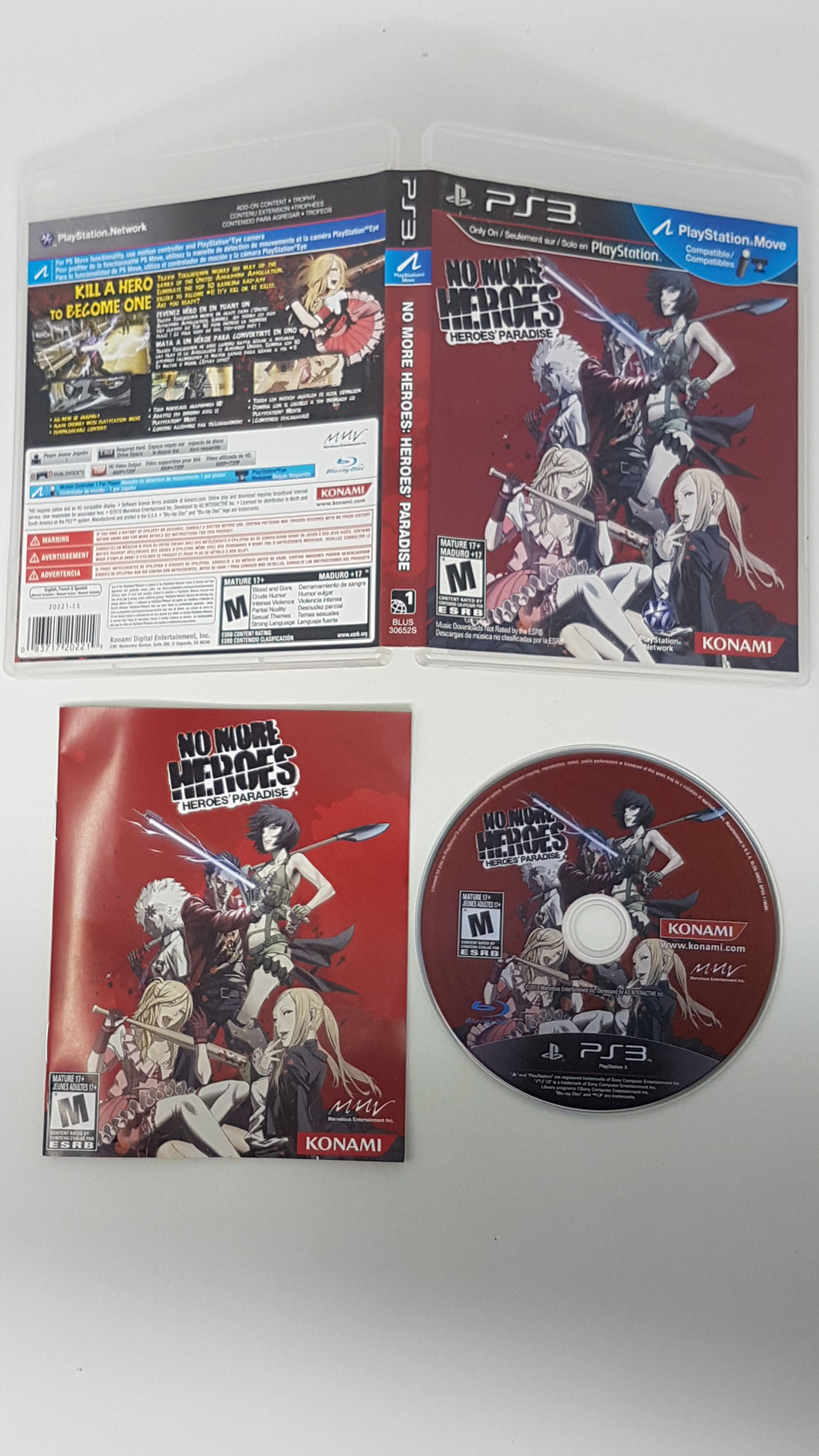 No More Heroes - Heroes' Paradise - Sony Playstation 3 | PS3