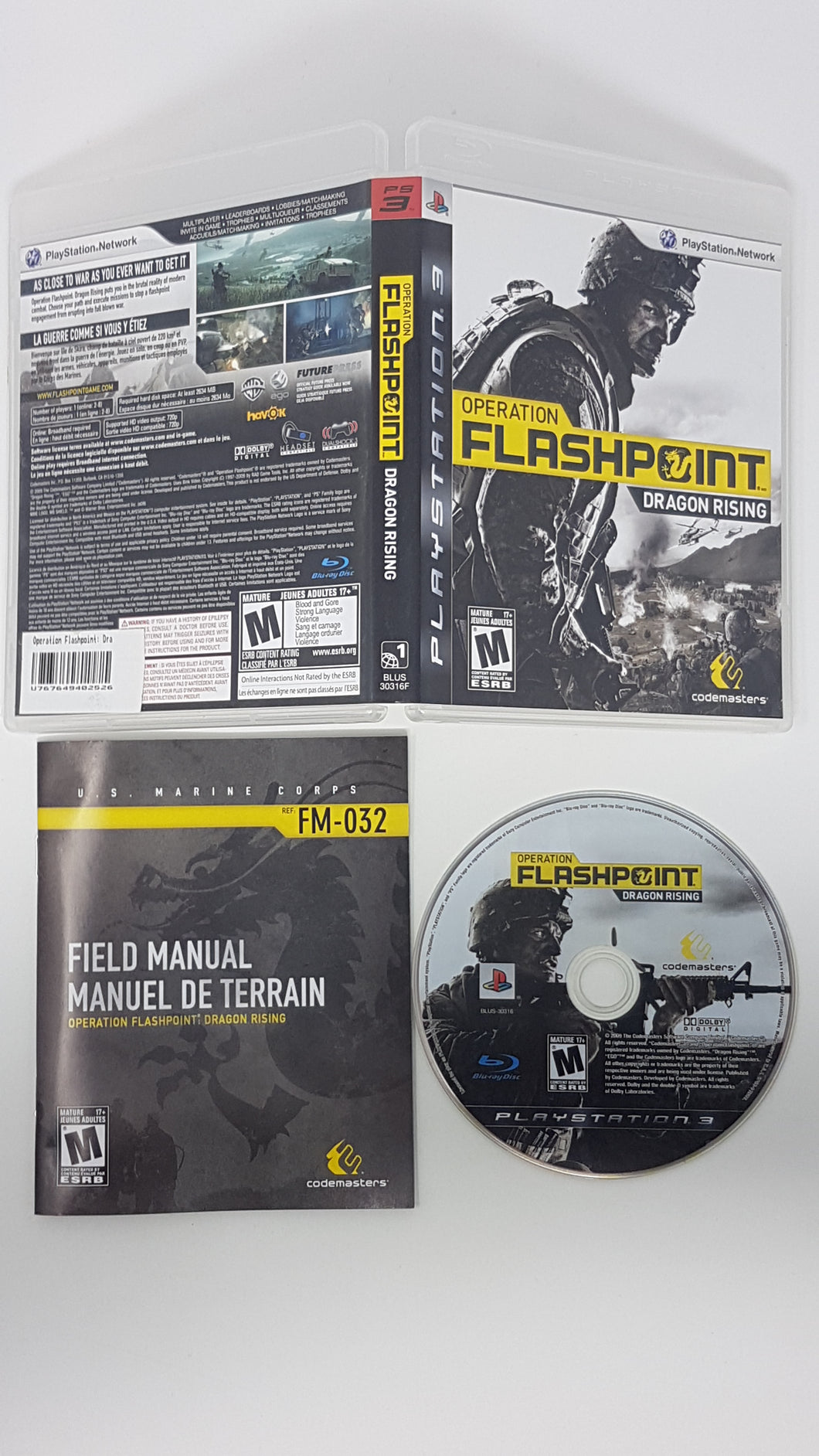 Operation Flashpoint - Dragon Rising - Sony Playstation 3 | PS3