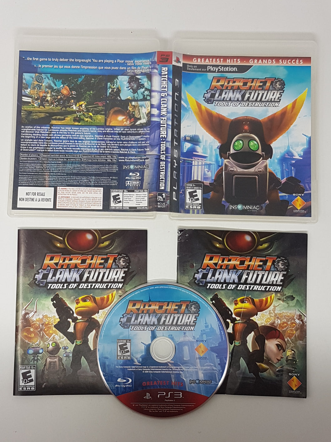 Ratchet and clank future deals tools of destruction ps4