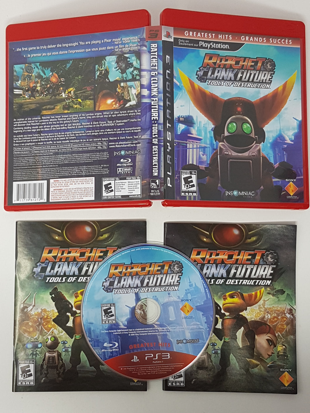 Ratchet and Clank Future - Tools of Destruction [Greatest Hits] - Sony Playstation 3 | PS3