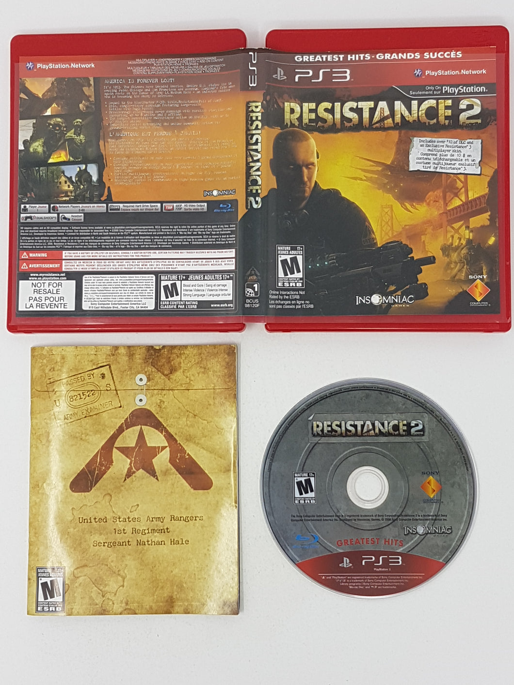 Resistance 2 [Greatest Hits] - Sony Playstation 3 | PS3