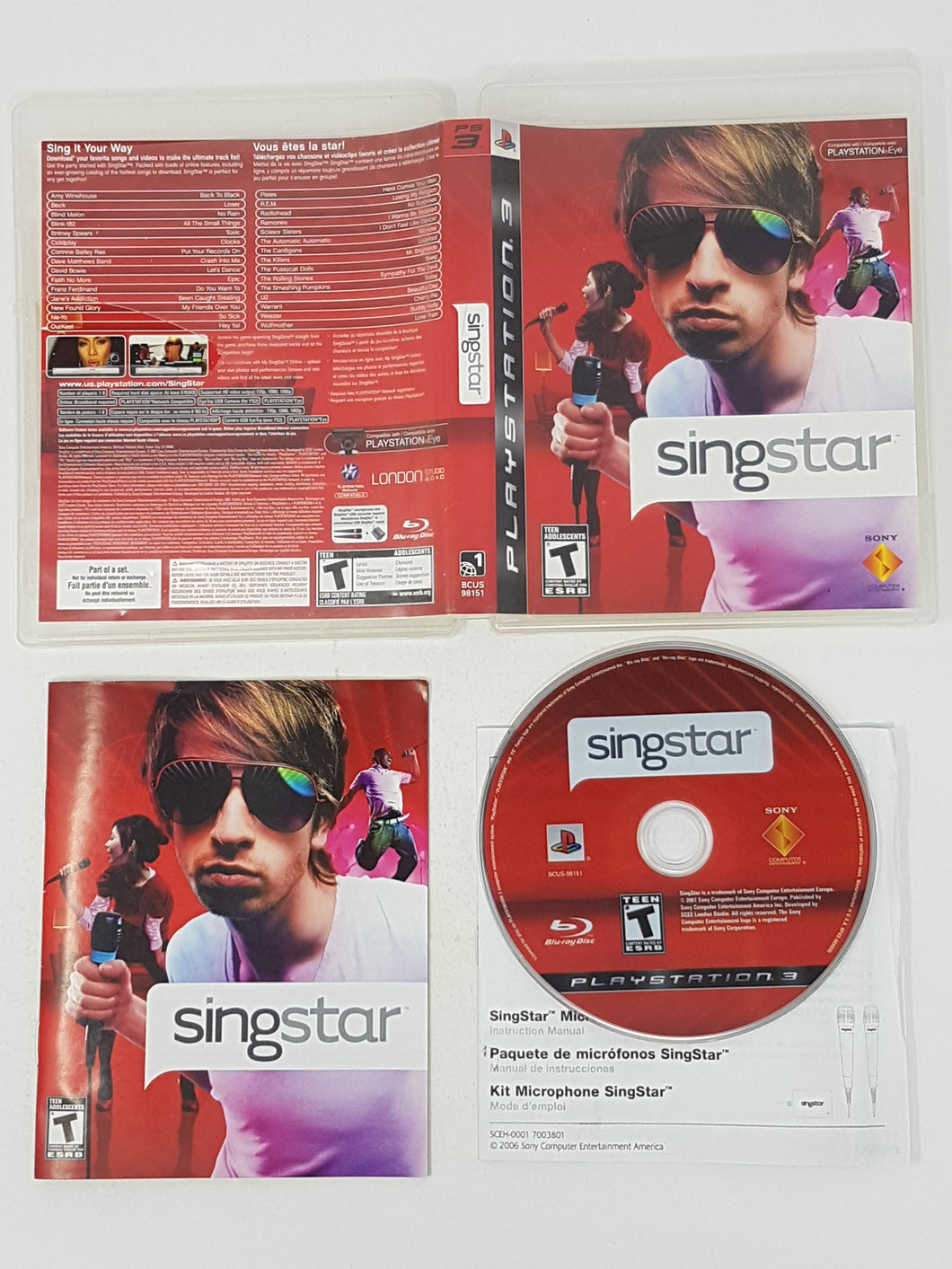 SingStar [cib] - Sony Playstation 3 | PS3