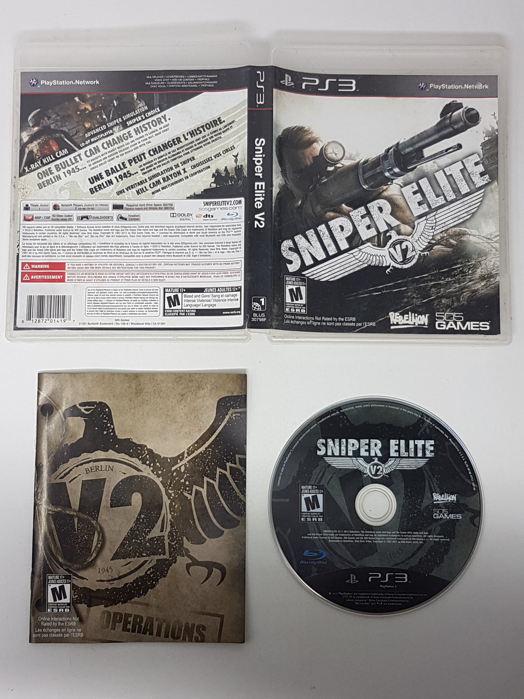 Sniper Elite V2 - Sony Playstation 3 | PS3