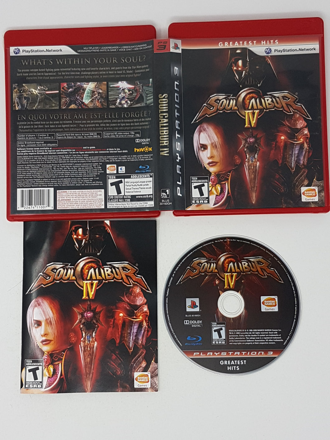 Soul Calibur IV [Greatest Hits] [cib] - Playstation | PS3
