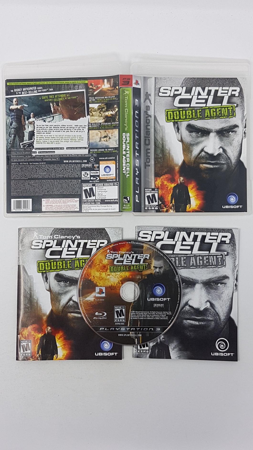 Splinter Cell Double Agent - Sony Playstation 3 | PS3