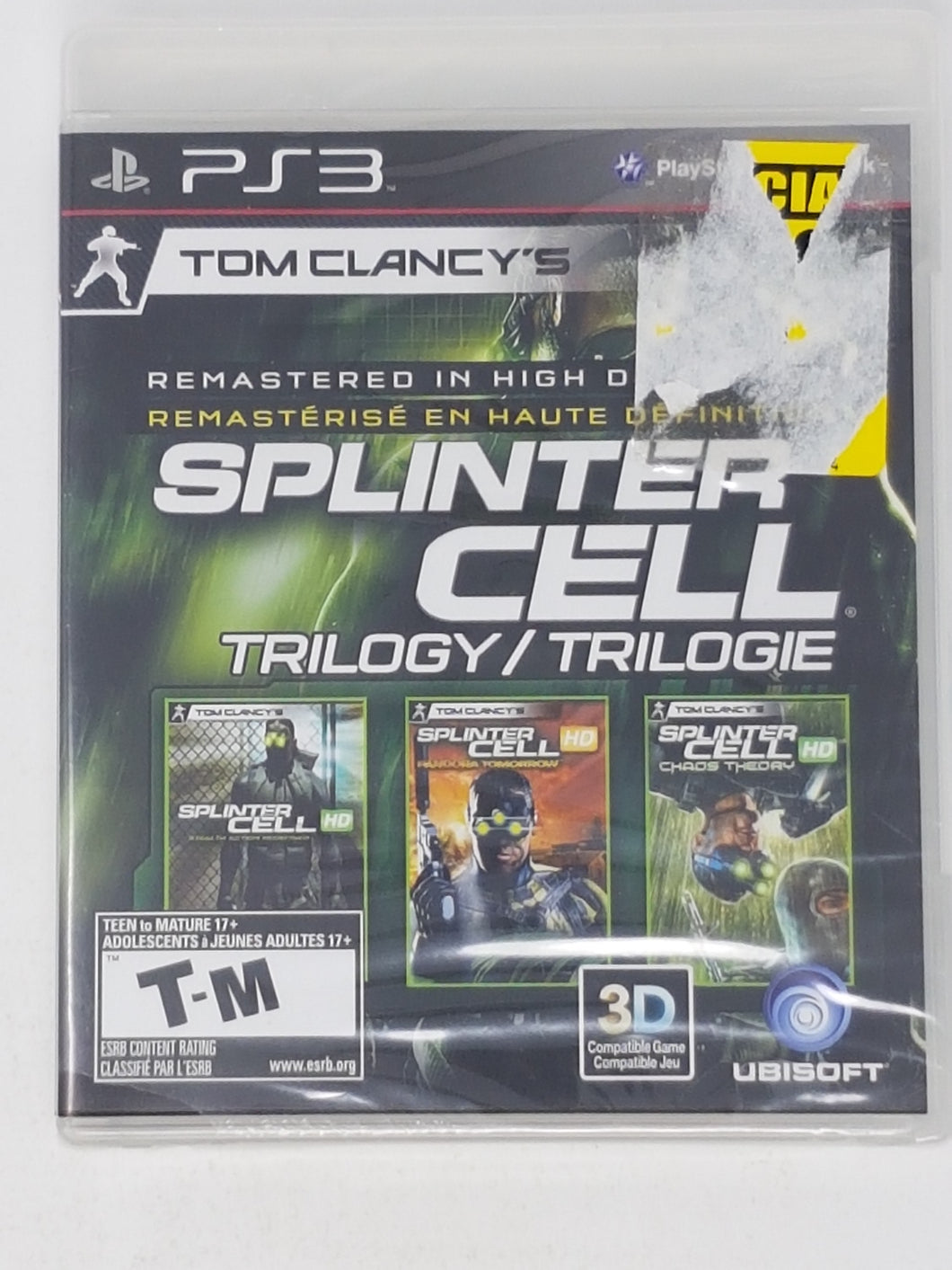 Splinter Cell Classic Trilogy HD [new] - Playstation | PS3