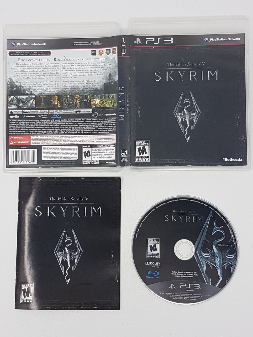 Elder Scrolls V - Skyrim - Sony Playstation 3 | PS3