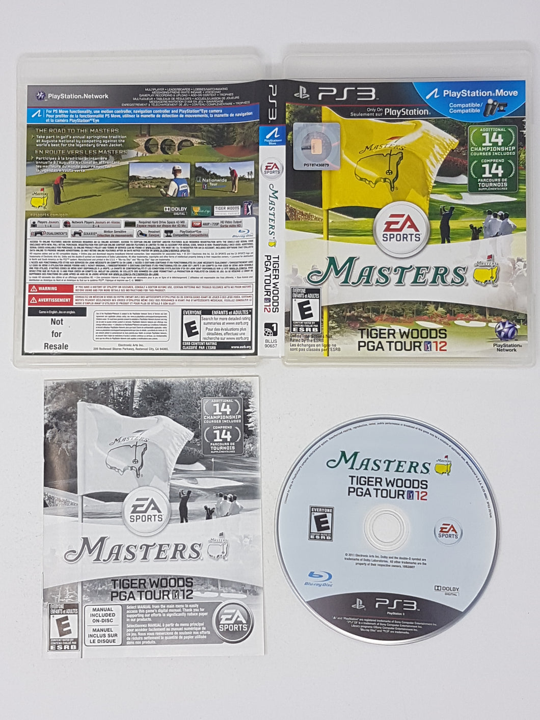 Tiger Woods PGA Tour 12 - The Masters Collector's Edition [cib] - Sony Playstation 3 | PS3