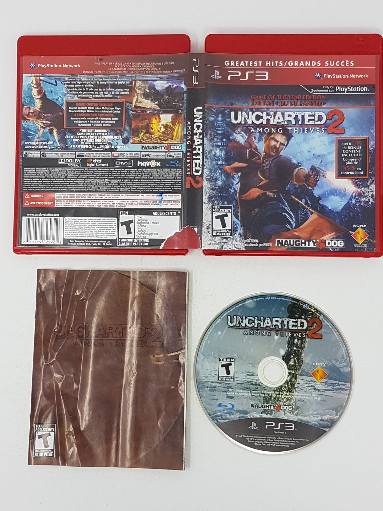 Uncharted 2 top among thieves ps3