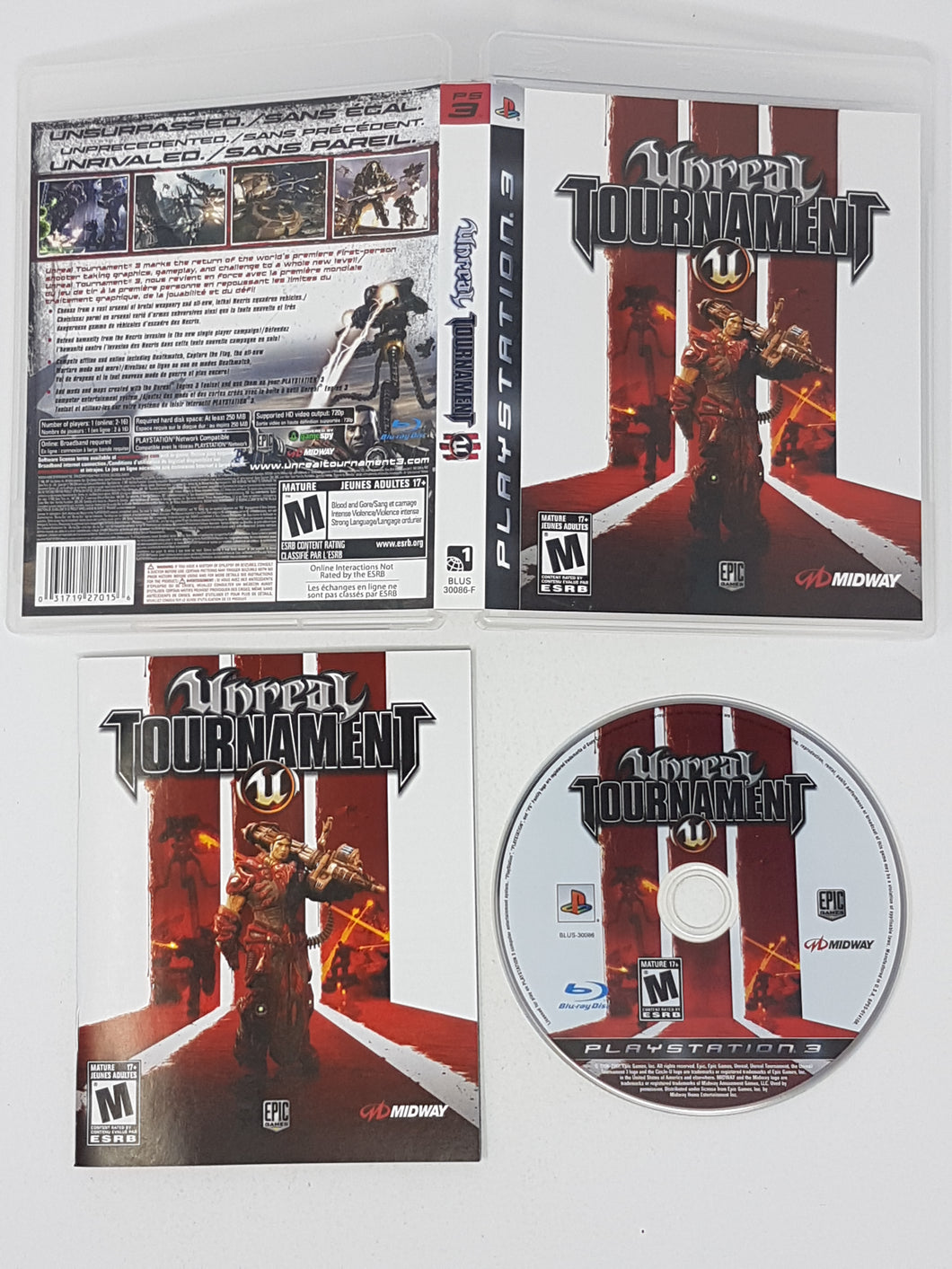 Unreal Tournament III [cib] - Sony Playstation 3 | PS3
