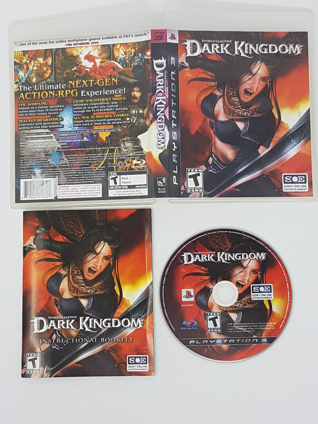Untold Legends Dark Kingdom - Sony Playstation 3 | PS3