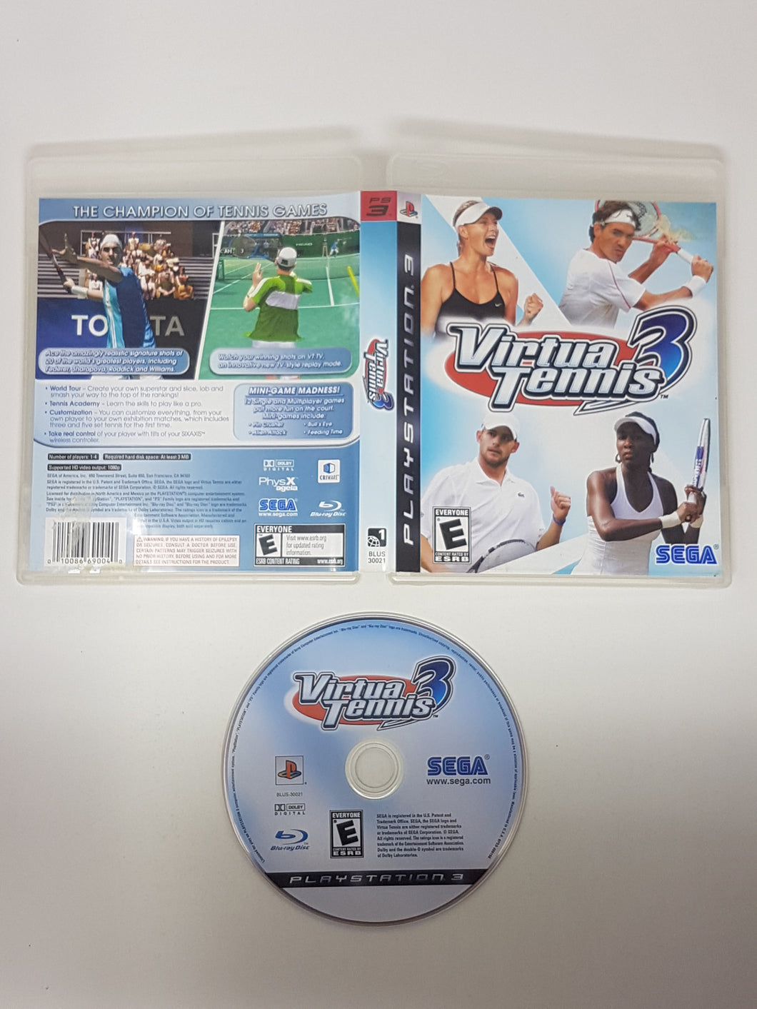 Virtua Tennis 3 - Sony Playstation 3 | PS3