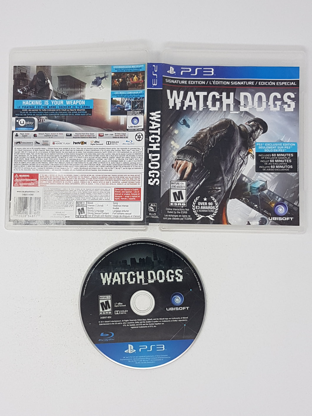 Watch Dogs - Sony Playstation 3 | PS3