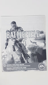 Battlefield 4 Health & Safety Warnings [manuel] Bilingue - Sony Playstation 4 | PS4