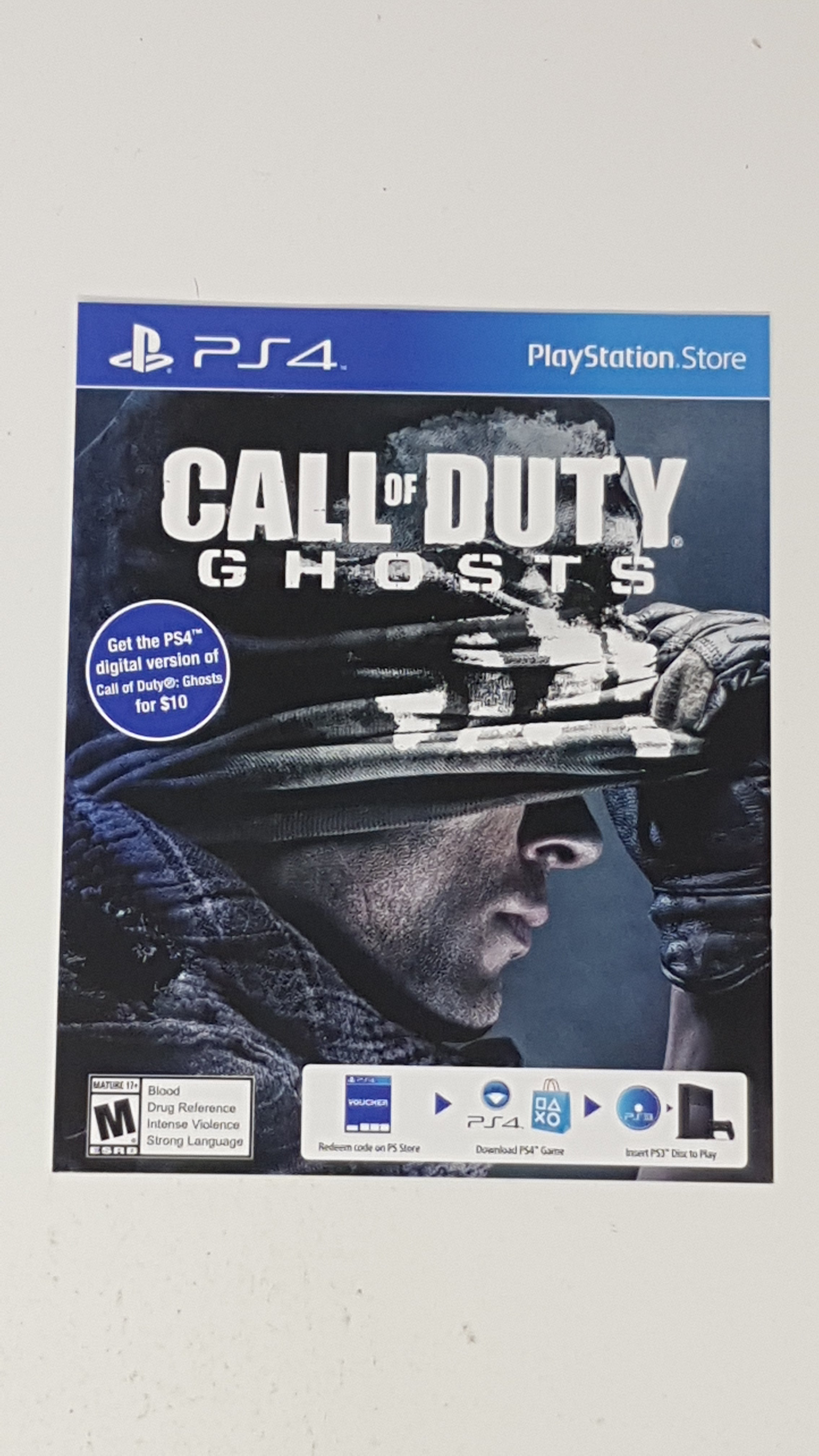 Call Of Duty Ghosts Ps4 Cover Call Of Duty Ghosts Ps4 Cover