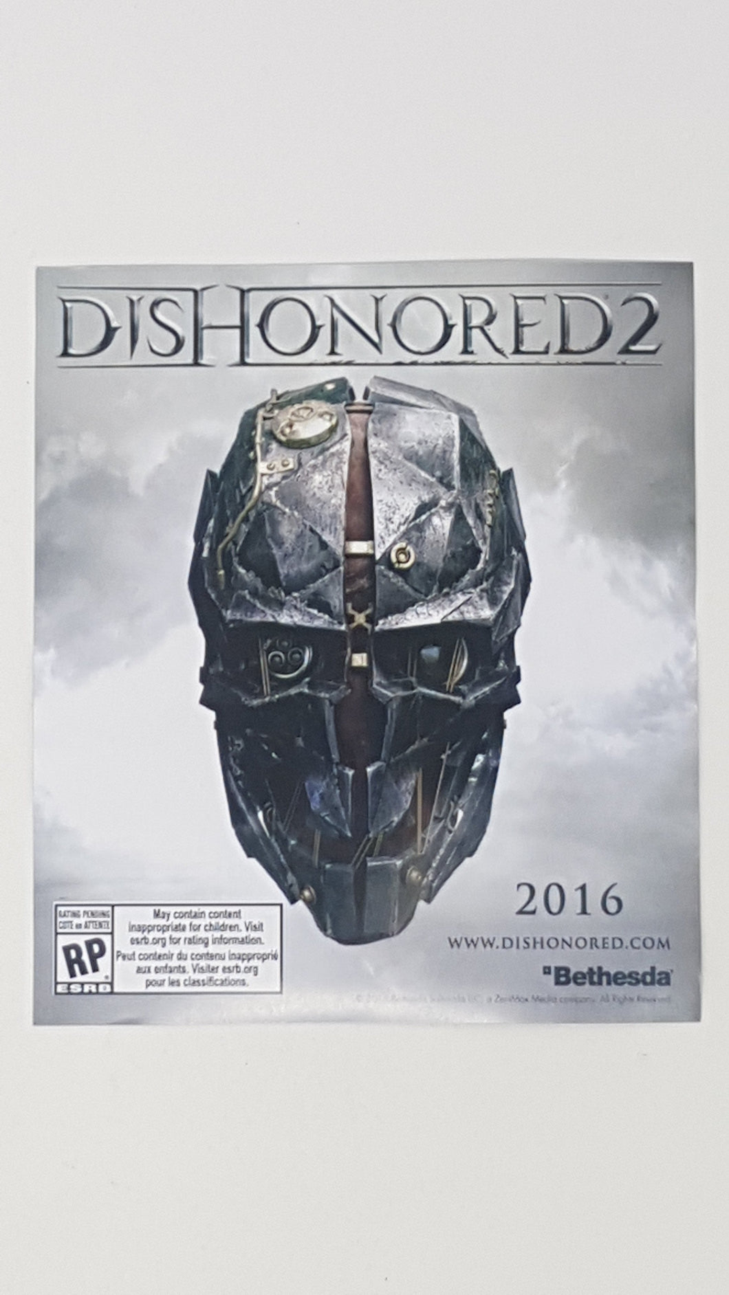 Dishonored 2 [Insertion] - Sony Playstation 4 | PS4