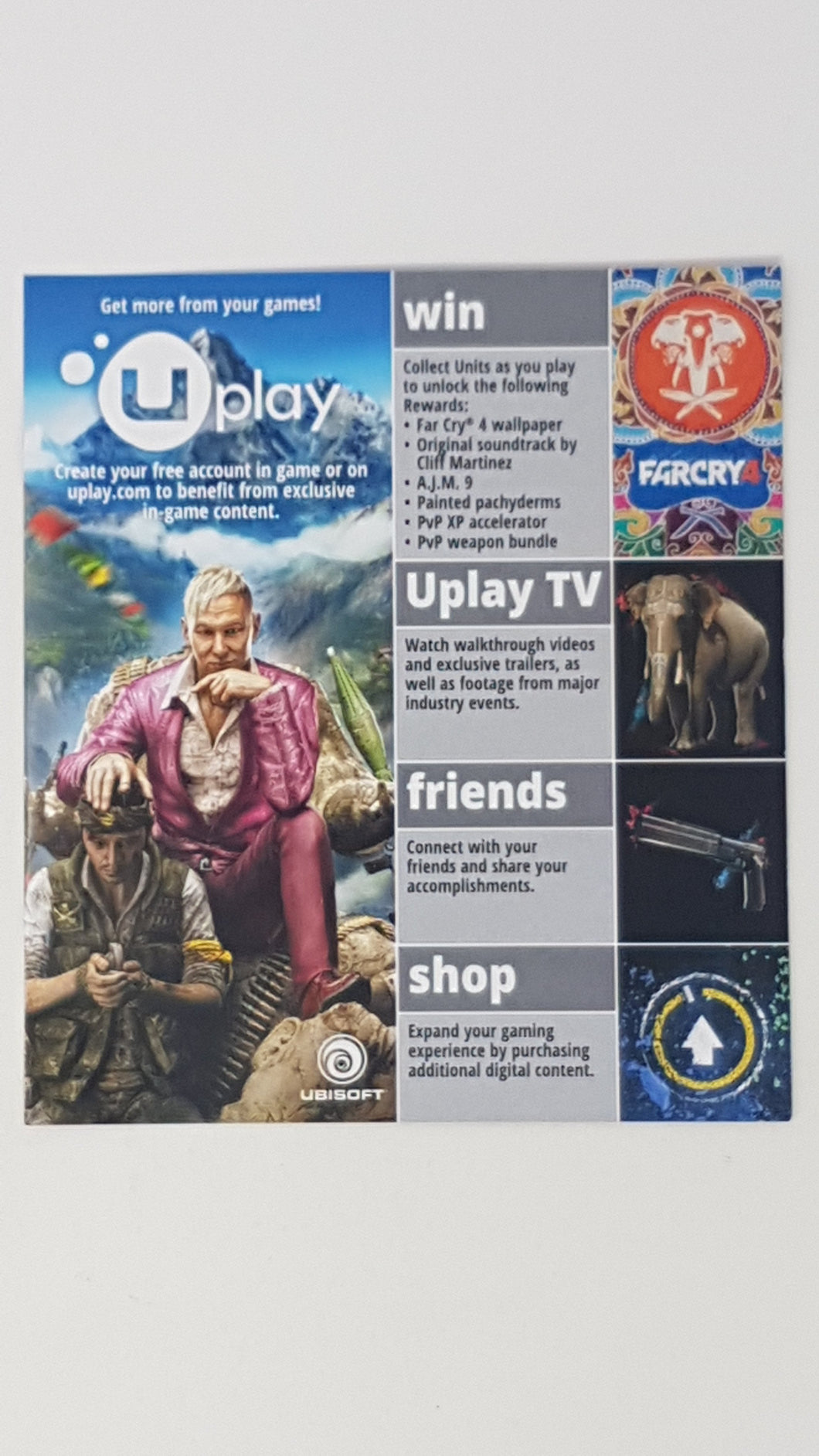 Far cry 4 Season Pass [Insertion] - Sony Playstation 4 | PS4